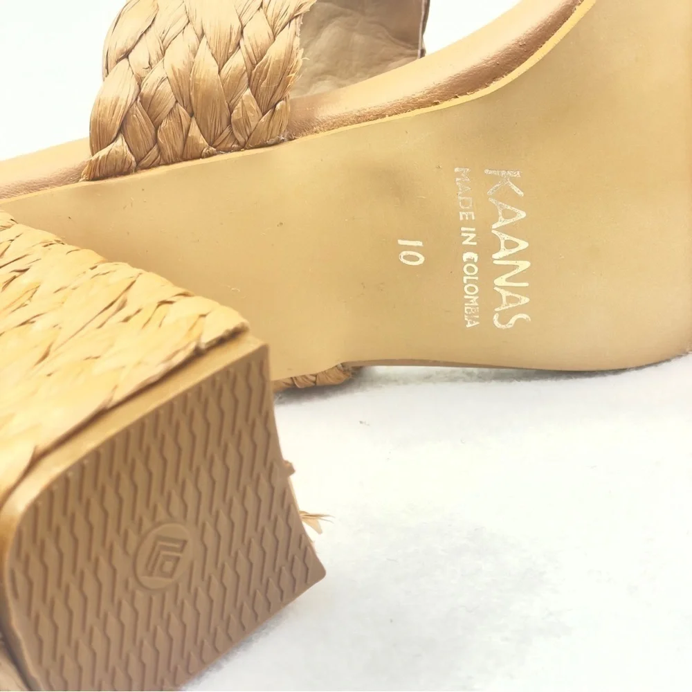 KAANAS Block Heel Sandals New size 10 - Picture 7 of 12